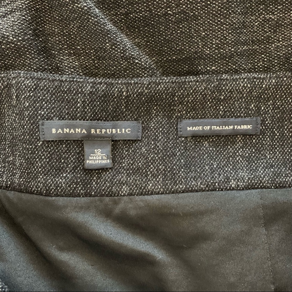 Banana Republic Karine Wool Tweed Skirt size 12 - Picture 5 of 5